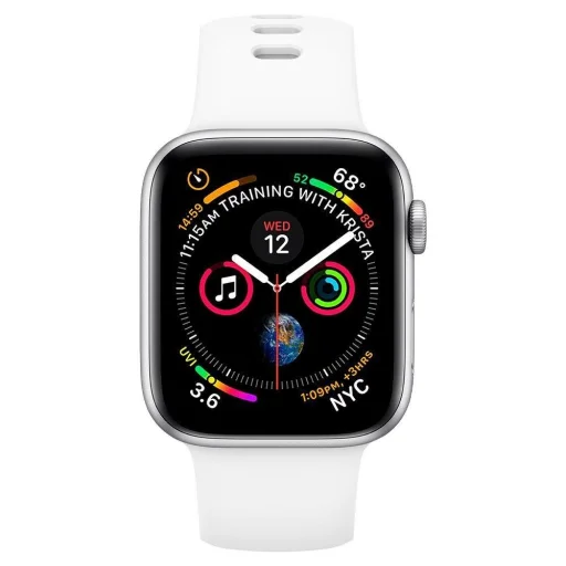 Spigen Air Fit Apple Watch óraszíj 3/4/5/6/7/8/SE (38/40/41 mm) fehér - 4
