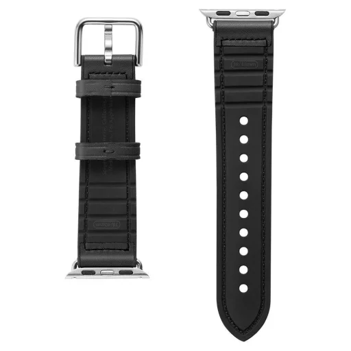Spigen Retro Fit Apple Watch óraszíj 3/4/5/6/7/8/SE (38/40/41 mm) fekete - 5