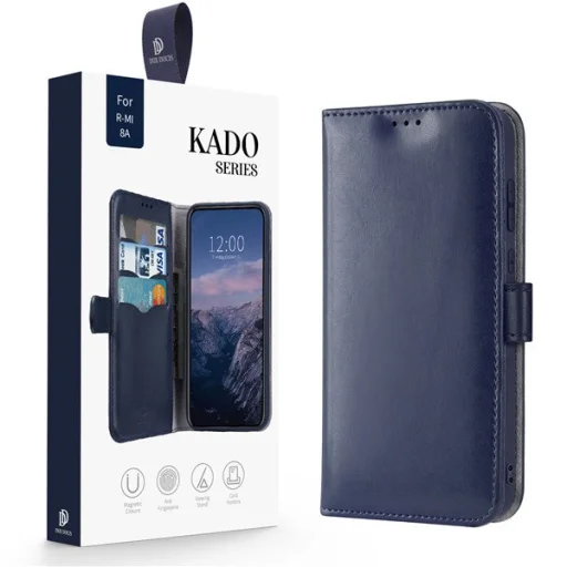 Dux Ducis Kado fliptok Xiaomi Redmi 8A kék - 3