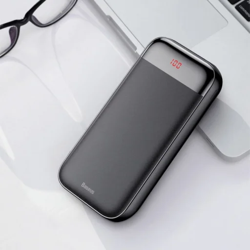 Baseus Mini Cu power bank 20000 mAh 2xUSB/ USB Typ C PD 3A fekete - 7