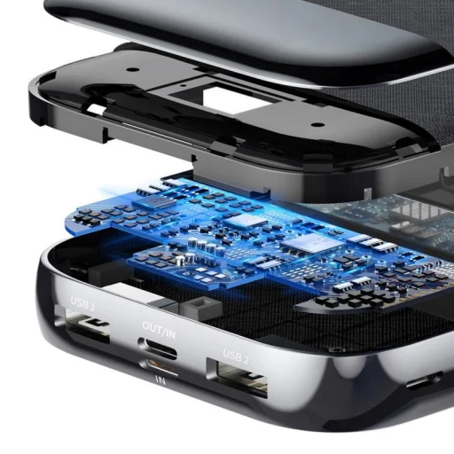 Baseus Mini Cu power bank 20000 mAh 2xUSB/ USB Typ C PD 3A fekete - 5