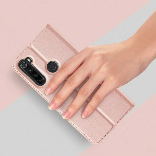 Dux Ducis Skin Pro fliptok Xiaomi Note 8 pink - 7