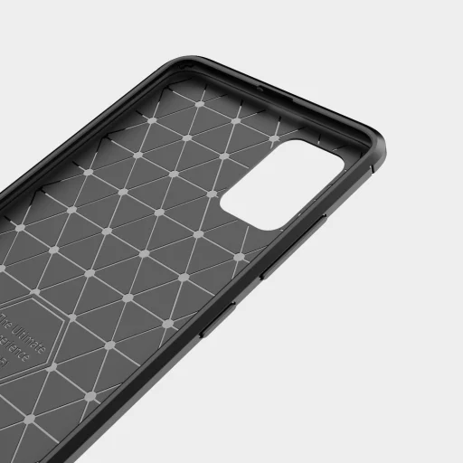 Carbon mintájú TPU tok Samsung A51 fekete - 6