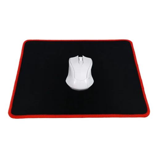 Gaming egérpad 300x240x3mm fekete/piros - 1