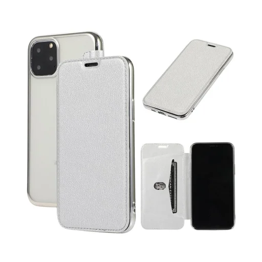 Forcell Electro fliptok iPhone 11 Pro MAX ezüst - 4