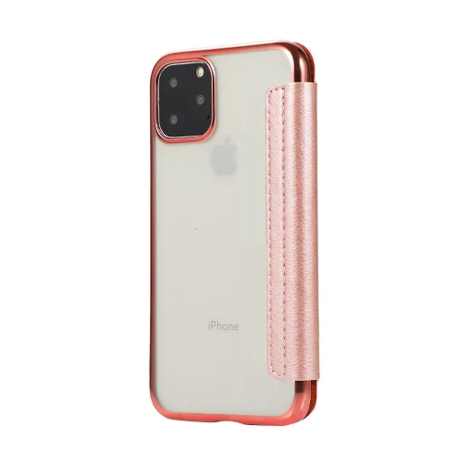 Forcell Electro flipové puzdro na iPhone 11 Pro ružovozlaté - 3