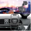 WK Design univerzális autós telefontartó fekete thumbnail