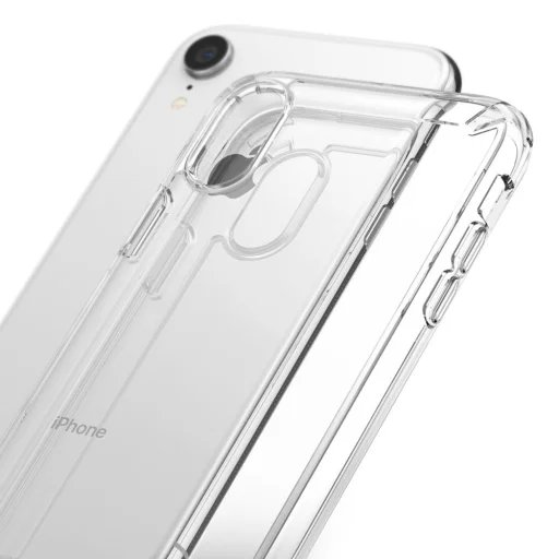 Ringke Fusion PC és TPU tok iPhone XR Szürle + Kártyatartó és Csuklópánt (FSAP0032-RPKG) - 3