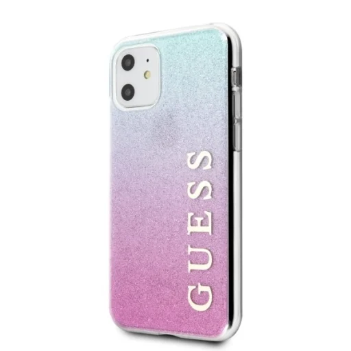 Guess Glitter Gradient tok iPhone 11 pink tok - 2