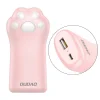 Dudao 5000 mAh powerbank 1A kitty paw pink thumbnail