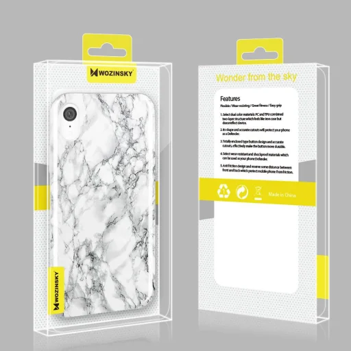 Wozinsky márvány mintás TPU tok Xiaomi Redmi 8A pink - 9