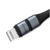Baseus BMX MFI mini kábel USB Type-C PD 18W / Lightning 1.8m szürke thumbnail