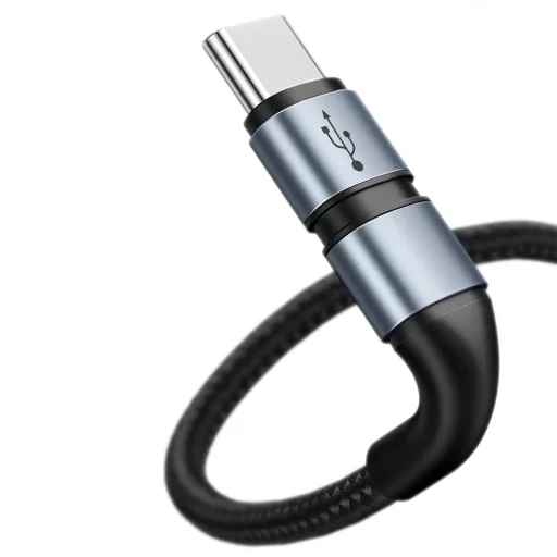 Baseus BMX MFI mini kábel USB Type-C PD 18W / Lightning 1.8m szürke - 11