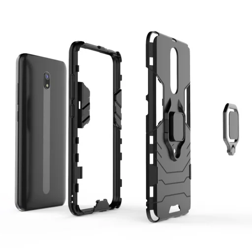 Ring Armor tok kihajtható támasszal Xiaomi Redmi 8A / Xiaomi Redmi 8 piros - 2