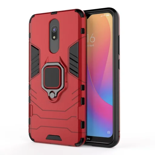 Ring Armor tok kihajtható támasszal Xiaomi Redmi 8A / Xiaomi Redmi 8 piros - 7