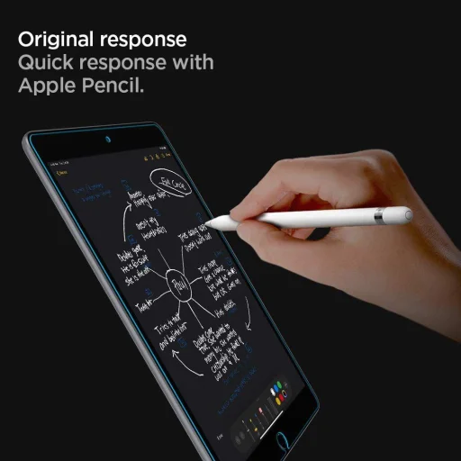 Spigen Glass Tr. 9H üvegfólia iPad 10.2 2019/2020/2021 - 5