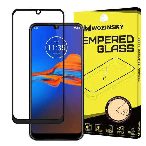 Wozinsky Super Tough kijelzővédő üvegfólia Motorola Moto E6 Plus - 1