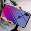 Gradient 9H üveghátlapú tok szilikon kerettel Xiaomi Redmi Note 7 pink - 11
