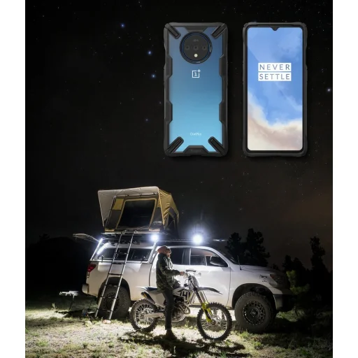 Ringke Fusion X OnePlus 7T Pro tok fekete színben - 3
