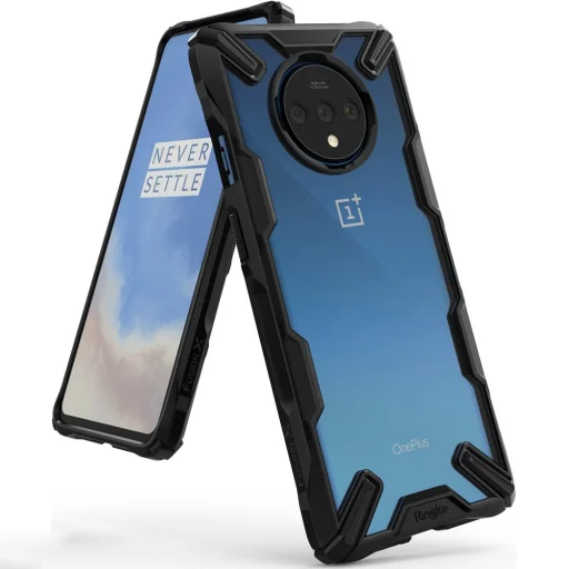 Ringke Fusion X OnePlus 7T Pro tok fekete színben - 1