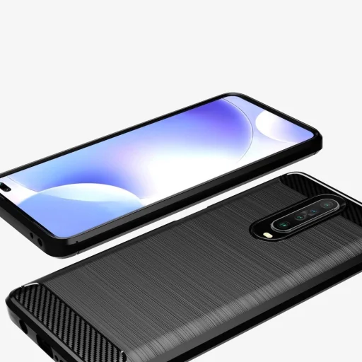 Carbon mintájú TPU tok Xiaomi Redmi K30 fekete - 6