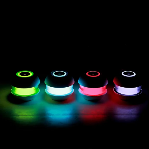 Mini Magic párásító készülék, aroma diffúzor fehér-rózsaszín színben - 3