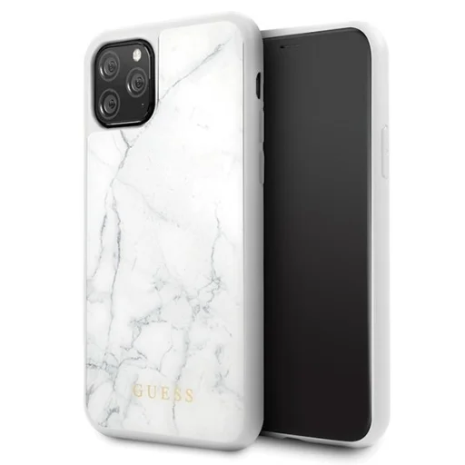 Guess iPhone 11 Pro tok fehér márvány (GUHCN58HYMAWH) - 1