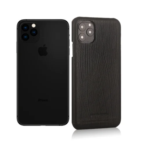 Pierre Cardin bőr tok Apple iPhone 11 Pro MAX fekete - 1