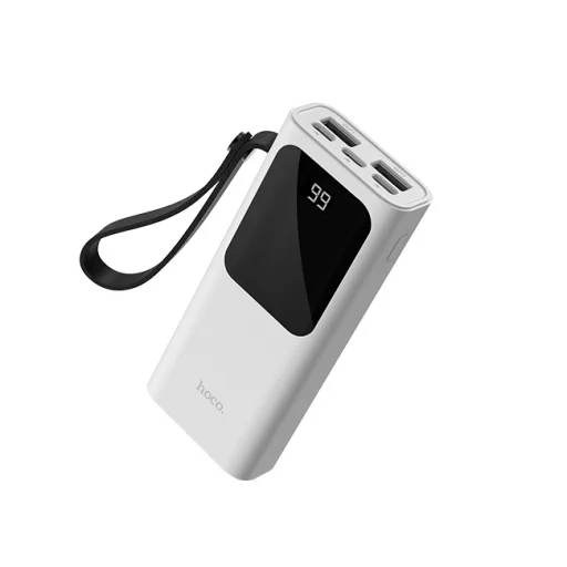 HOCO J41 Treasure 2xUSB 10000 mAh powerbank fehér - 1