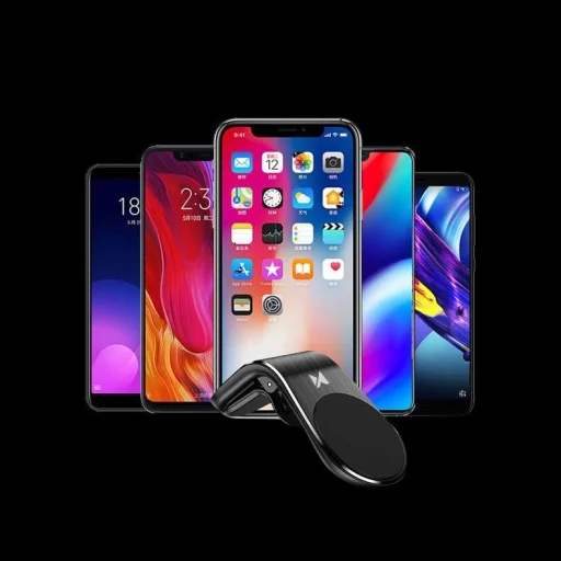 Wozinsky WCH-02 univerzális mágneses autós telefontartó fekete - 11