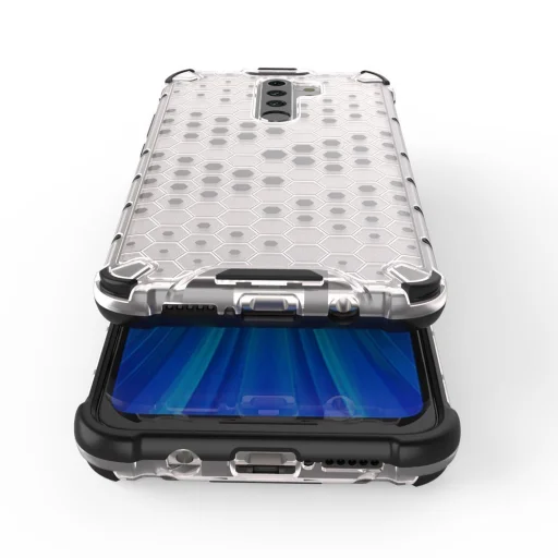 Honeycomb armor TPU tok Xiaomi Redmi Note 8 Pro kék - 7