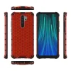 Honeycomb armor TPU tok Xiaomi Redmi Note 8 Pro piros thumbnail