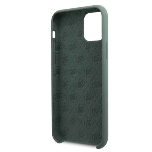 Guess Silicone 4G Tone On Tone iPhone 11 Pro tok khaki színben - 6