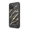 Guess Glitter Marble Glass iPhone 11 Pro tok fekete thumbnail