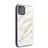 Guess Glitter Marble Glass iPhone 11 Pro tok fehér (GUHCN58MGGWH) thumbnail