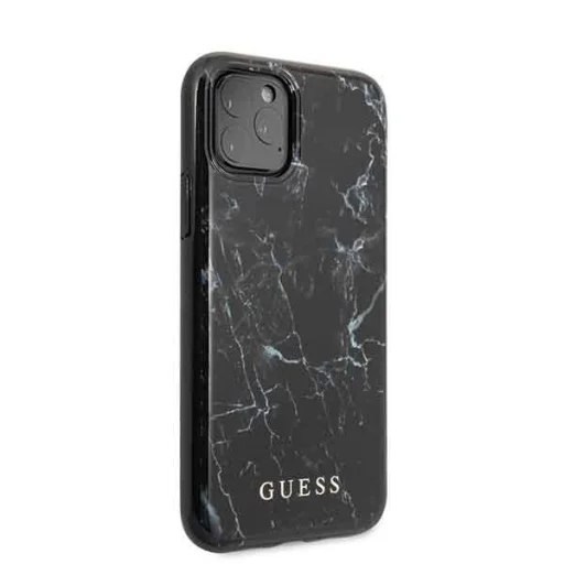 Guess Marble iPhone 11 Pro tok fekete (GUHCN58PCUMABK) - 3