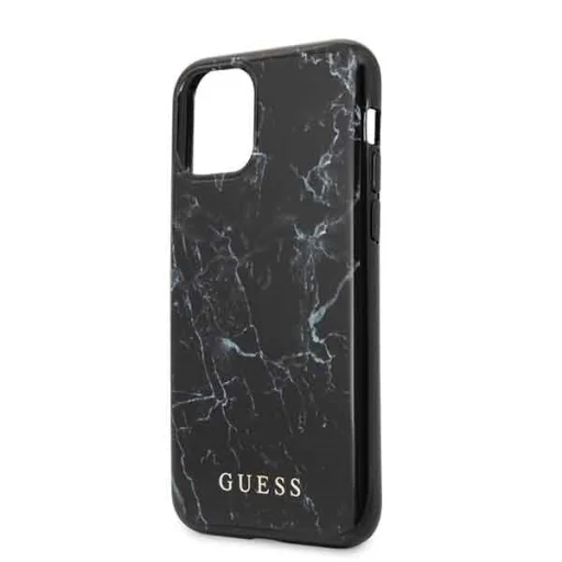 Guess Marble iPhone 11 Pro tok fekete (GUHCN58PCUMABK) - 6