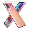 Samsung A71 Spigen Liquid Crystal flexibilis TPU gél tok Crystal Clear thumbnail