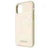 Guess Saffiano 4G Circle Logo iPhone 11 tok arany thumbnail