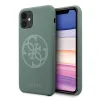Guess Saffiano szilikon 4G Circle Logo iPhone 11 tok keki (GUHCN61LS4GKA) thumbnail