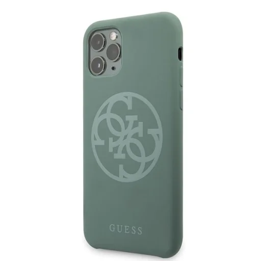 Guess Saffiano szilikon 4G Circle Logo iPhone 11 Pro Max tok keki - 2