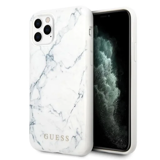 Guess iPhone 11 Pro MAX tok fehér márvány mintázattal - 1