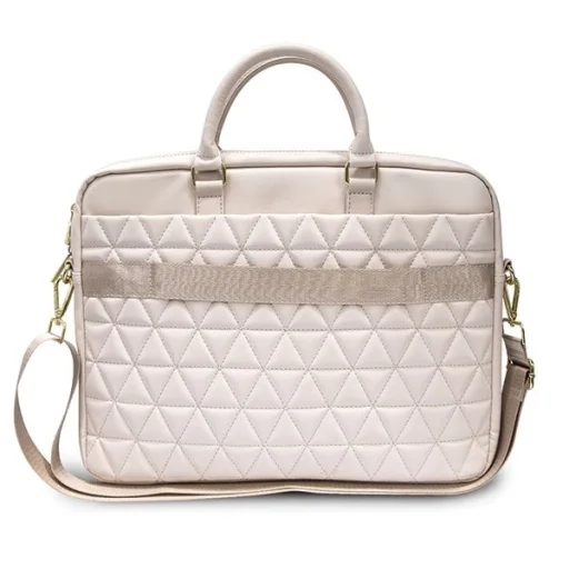 Guess Torba 15' Quilted laptop táska light pink, notebook táska (GUCB15QLPK) - 3