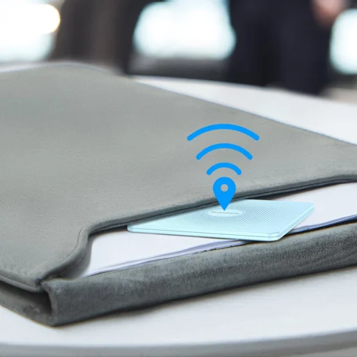 Baseus T2 mini anti-loss locator fehér, kulcskereső, okos kulcstartó - 8