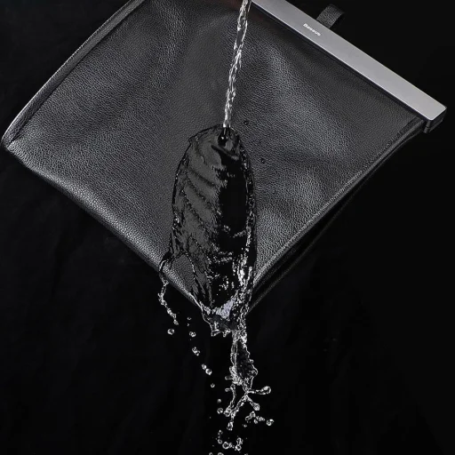 Baseus Háttámlára rögzíthető autós szemeteszsák fekete, szemetes - 21