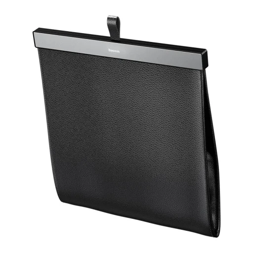 Baseus Háttámlára rögzíthető autós szemeteszsák fekete, szemetes - 1