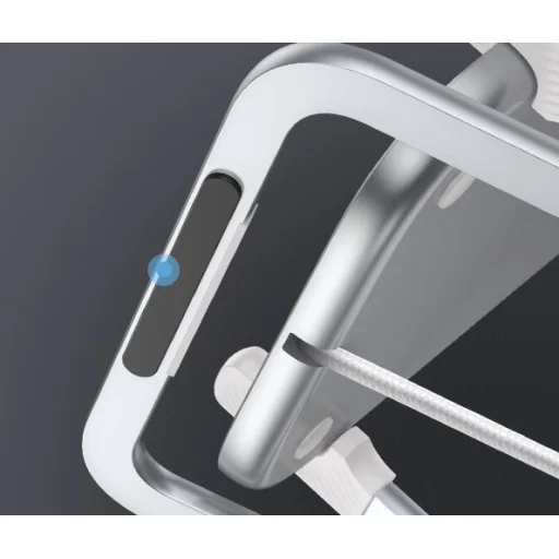 Baseus Cobble Qi vezeték nélküli gyorstöltő 15W és tartó állvány fekete (WXPG-01) - 17