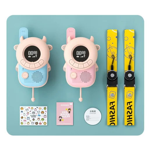 Gyerekeknek szánt walkie-talkie K22 Tehén  - 11