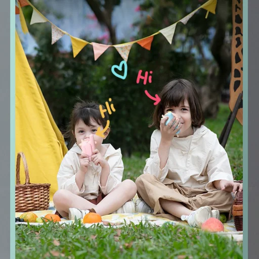 Gyerekeknek szánt walkie-talkie K22 Tehén  - 4