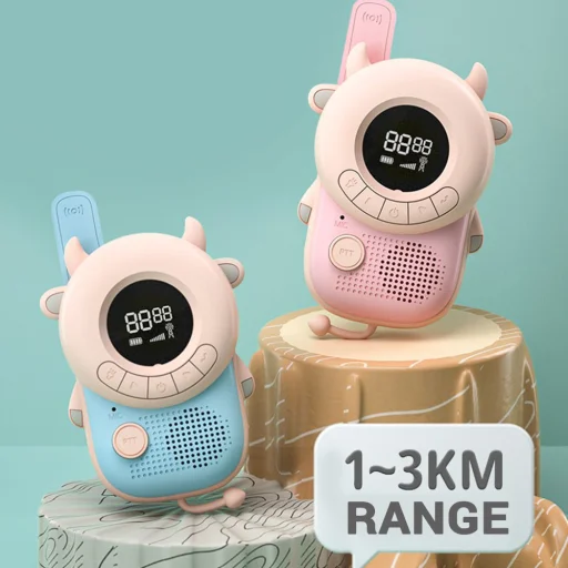 Gyerekeknek szánt walkie-talkie K22 Tehén  - 5